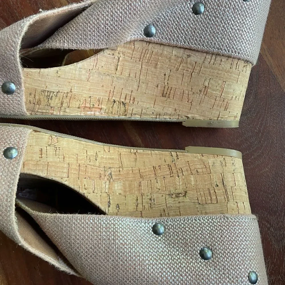 Lucky Brand Platform Sandals Sz 8.5